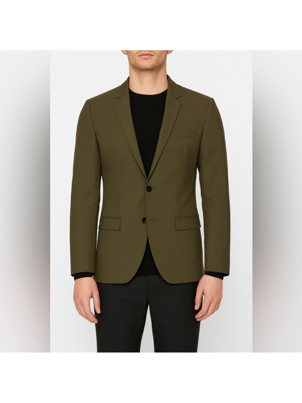 Hugo Boss KARL 232X Modern Fit Super-Flex Suit Jacket Size 36 Short - NWT
